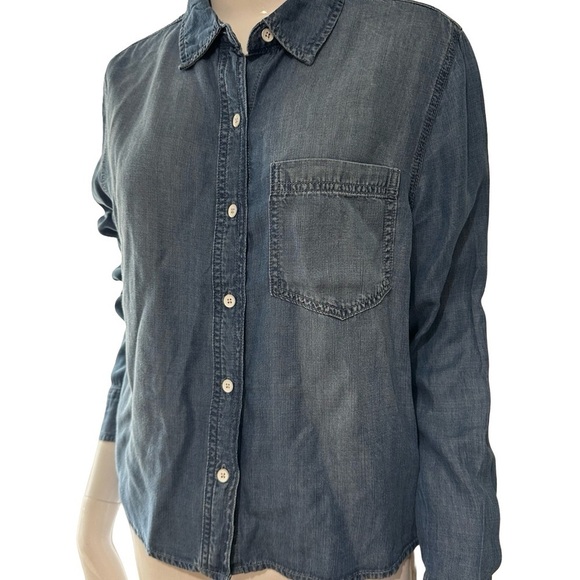 lola river Tops - Lola River Blue Denim Shirt
